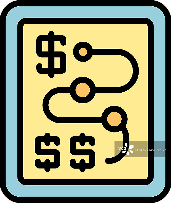 平板电脑周边设备扁平图标图片素材