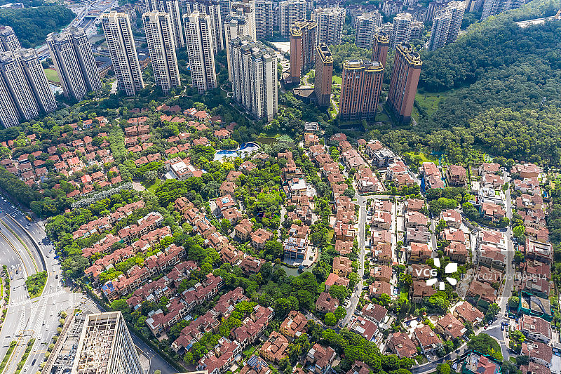 广州现代住宅小区图片素材