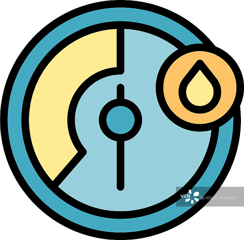 时间关怀扁平图标图片素材