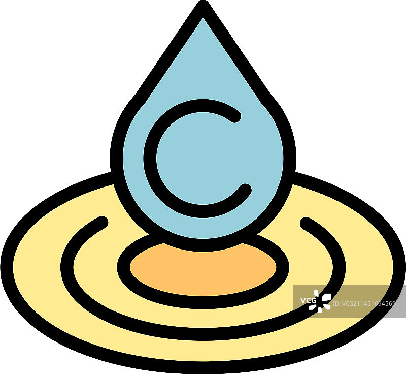 胶原蛋白皮肤图标图片素材