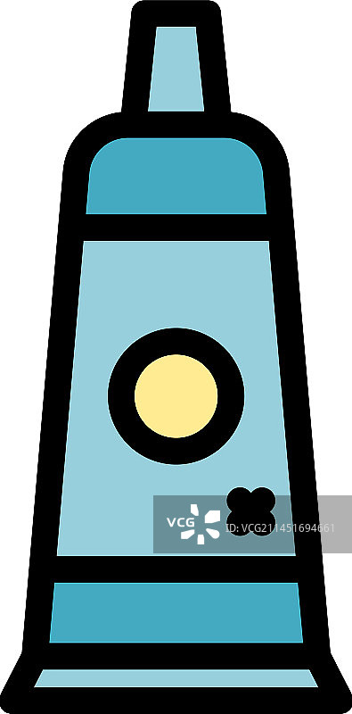 食品管图标（扁平风格）图片素材