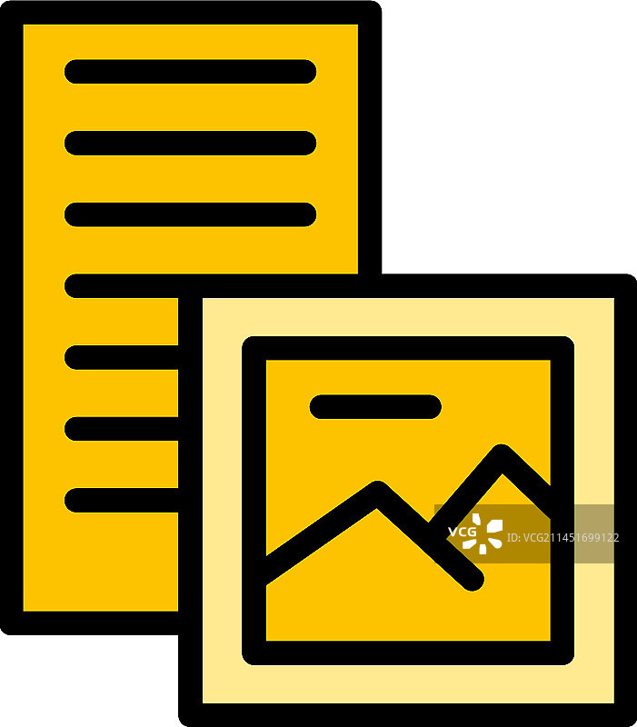 图片内容扁平图标图片素材