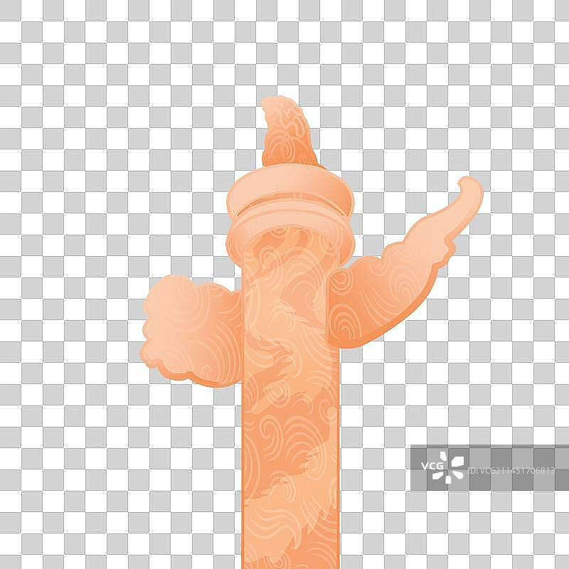 华表插画图片素材