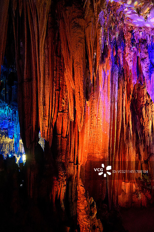 广西贺州紫云洞奇观图片素材