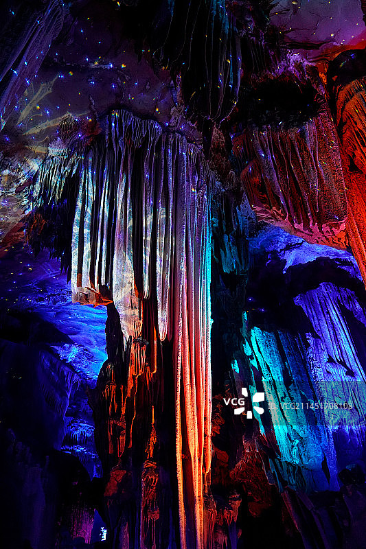 广西贺州紫云洞奇观图片素材