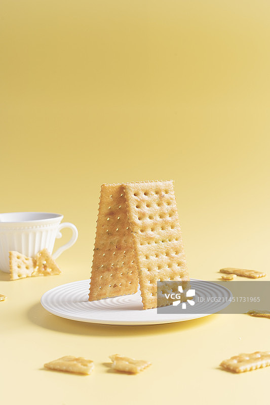 苏打饼干图片素材