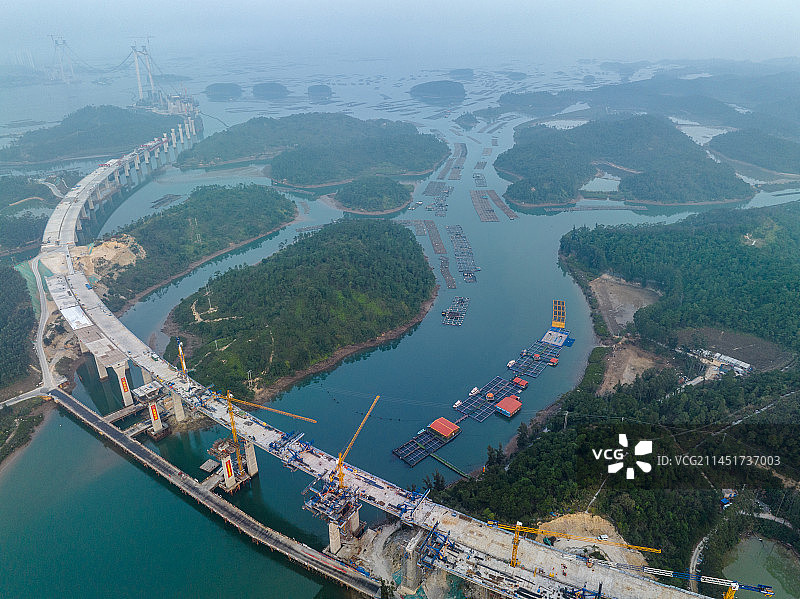 《广西平陆运河》图片素材