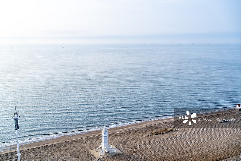 夏天黄金海岸沙滩洋风景图片素材