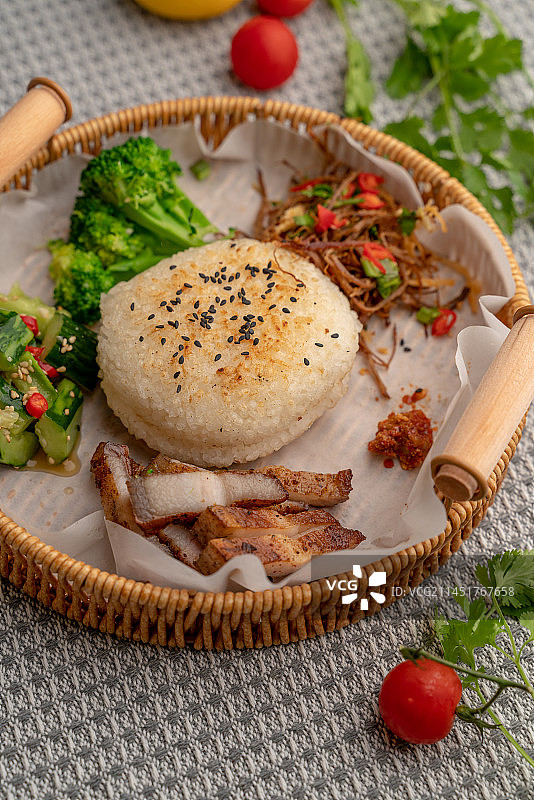 烤饭团图片素材