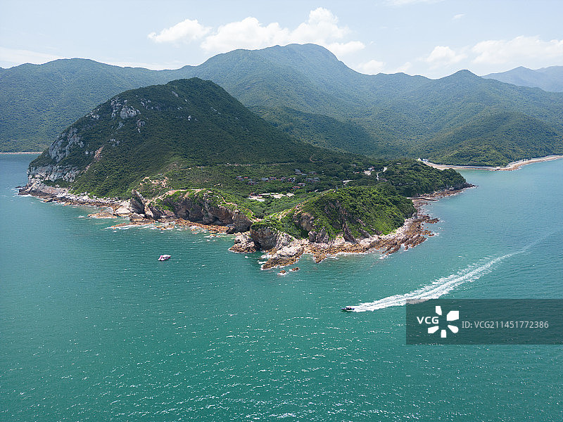 深圳杨梅坑鹿嘴山庄景色图片素材