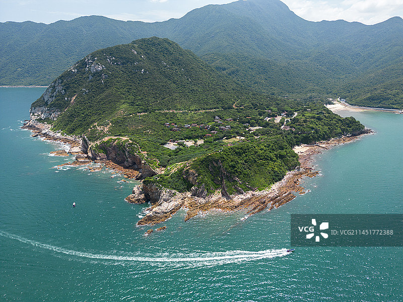 深圳杨梅坑鹿嘴山庄景色图片素材