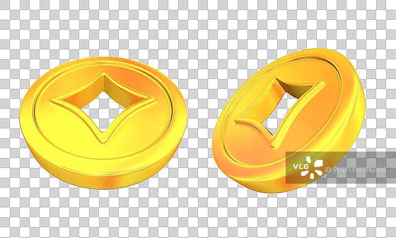 3d金币图片素材