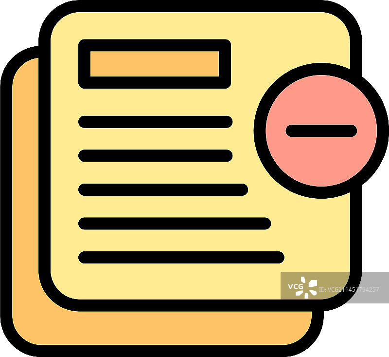 在线报纸扁平风格图标图片素材