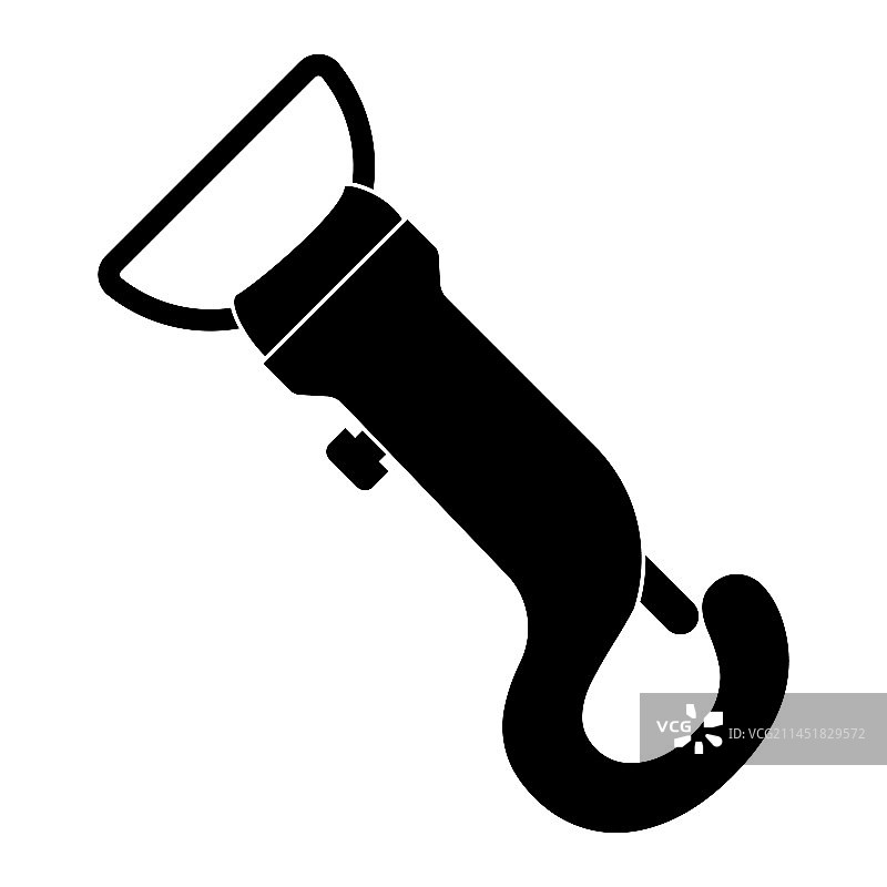 登山装备登山扣图标图片素材