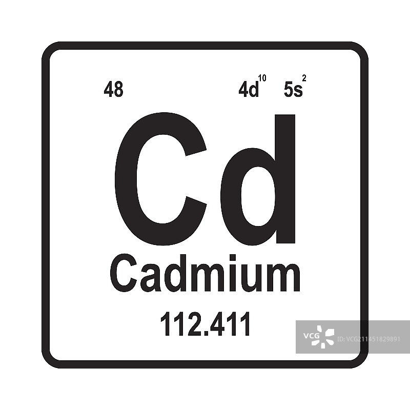 镉元素图标图片素材