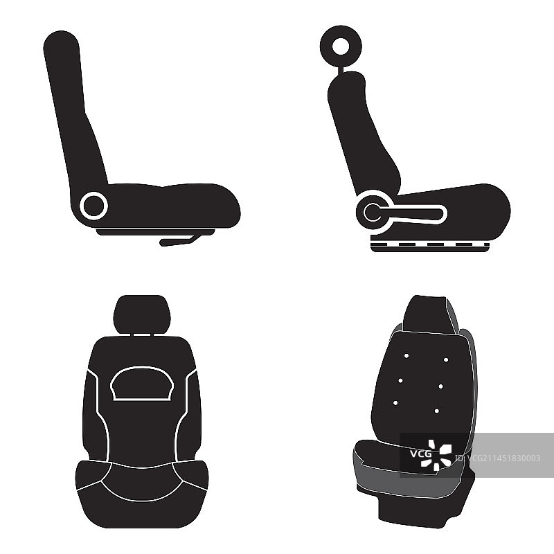 汽车座椅图标图片素材
