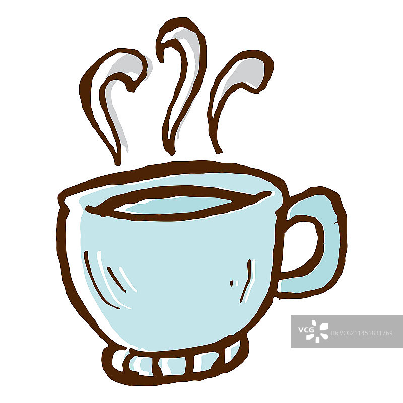 露营咖啡杯图标图片素材