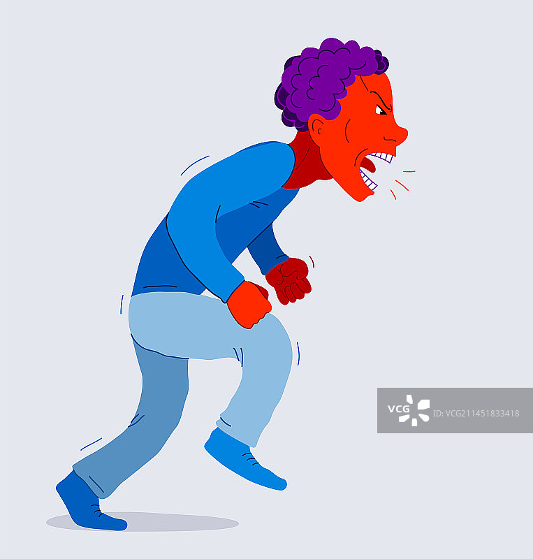 心理虐待的攻击行为图片素材