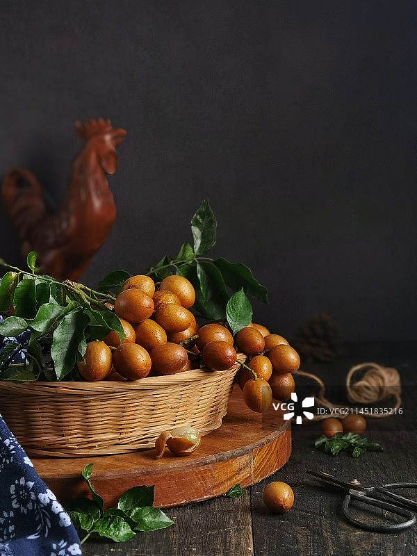 岭南佳果～黄皮图片素材