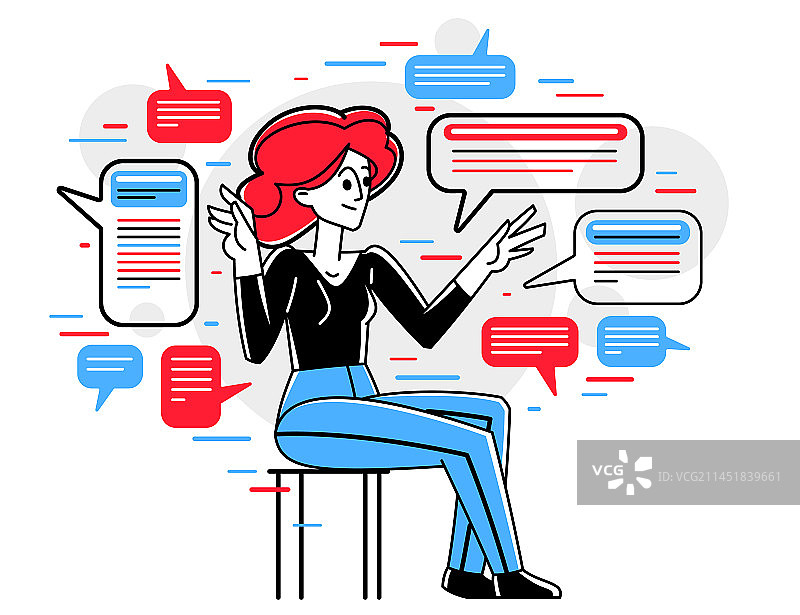 支持中心工作人员提供建议图片素材