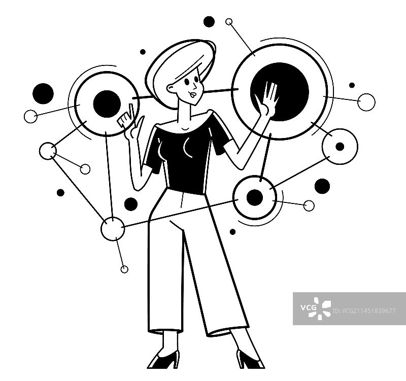 富有灵感的发明家或工程师图片素材