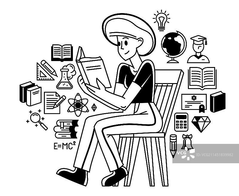 大学生教育图片素材