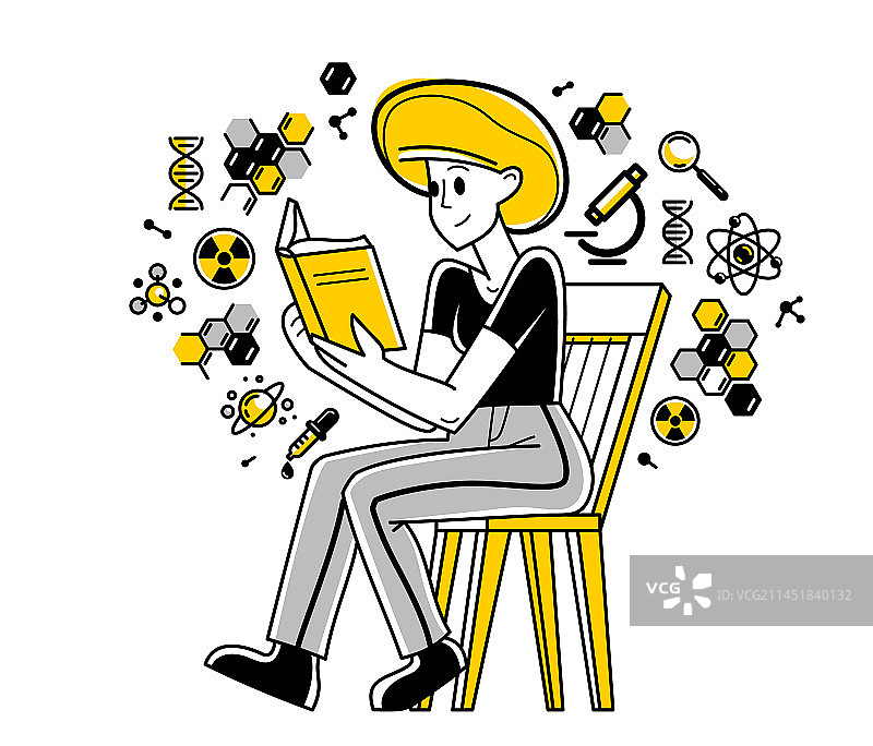 从事科研工作的科学家图片素材