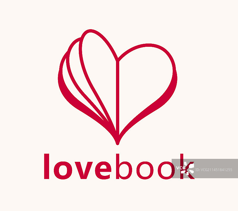 心像一本书或小册子一样展开图片素材