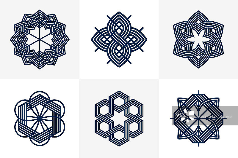 logo创作的图形设计元素图片素材