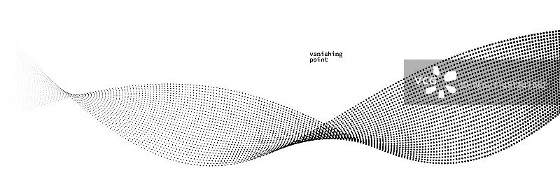 曲线运动点抽象背景图片素材