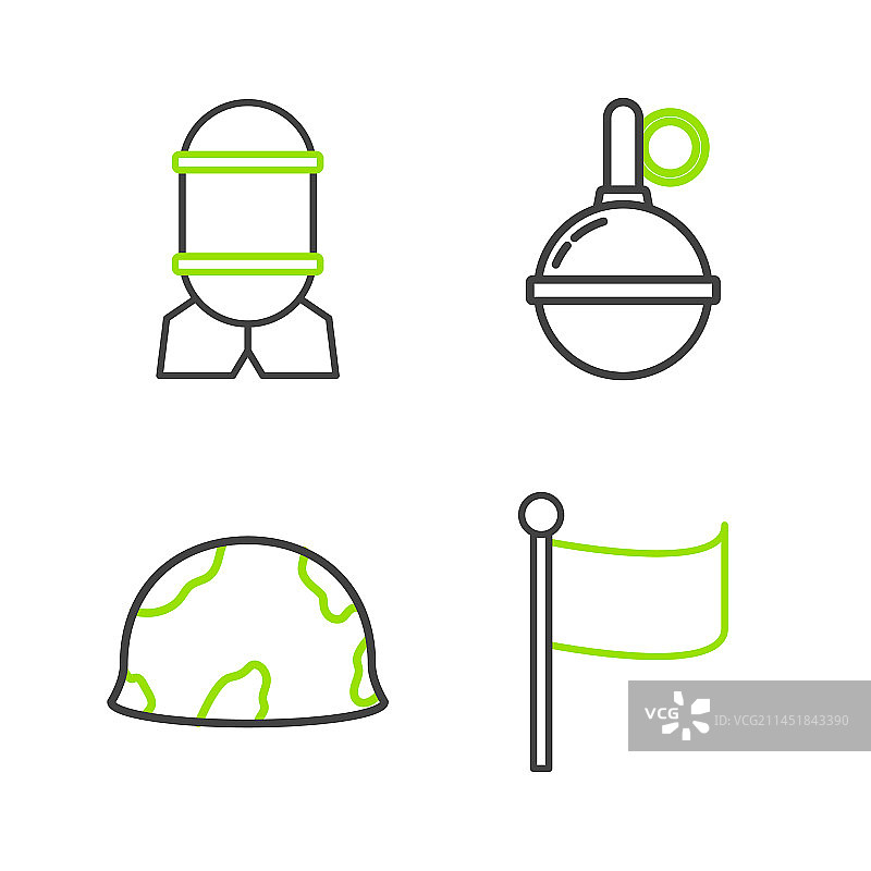 军用头盔手榴弹标志图片素材