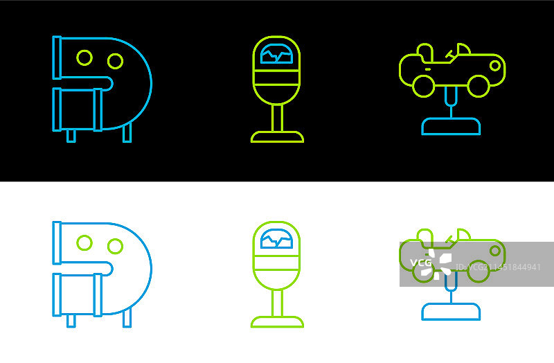 儿童游乐场滑梯图片素材