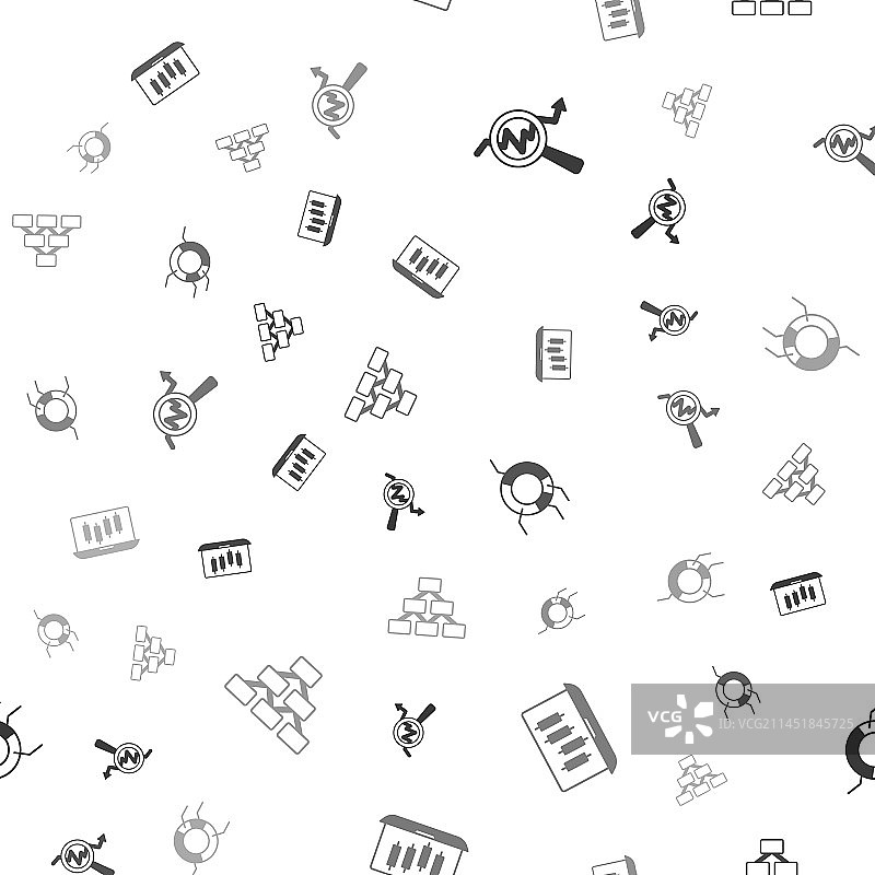 搜索数据分析股票市场增长合集图片素材