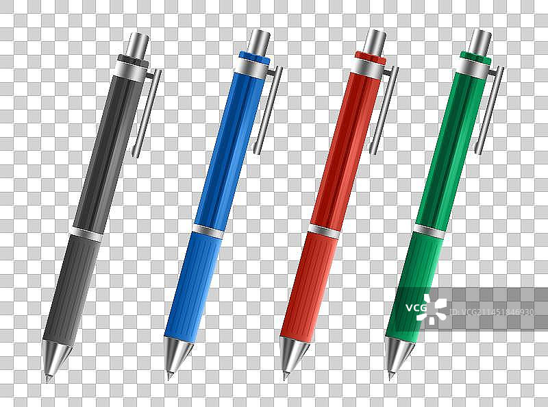 不同颜色的笔图片素材