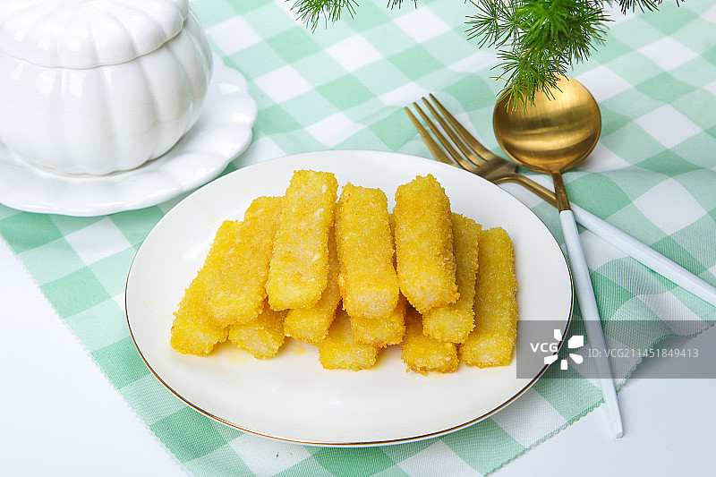 香甜的炸糍粑图片素材