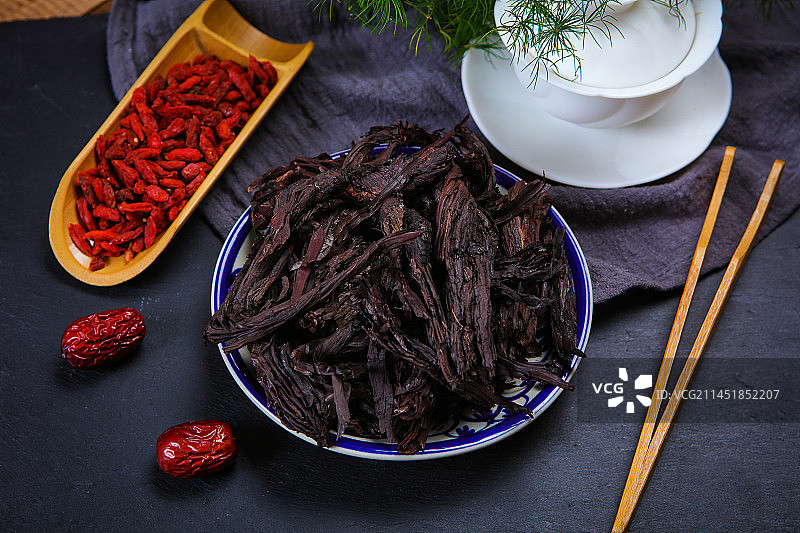 中药材紫草图片素材