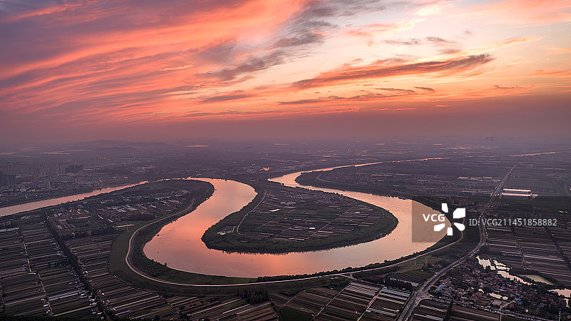 汉江上的Ω图片素材