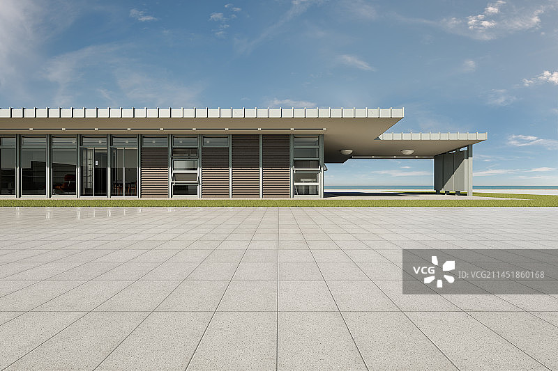 海边_建筑空间_现代别墅图片素材