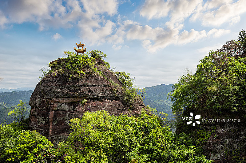 安徽齐云山风光图片素材