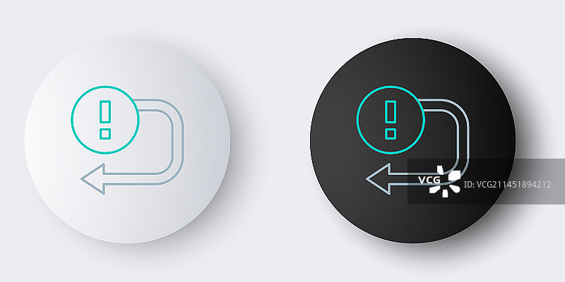 灰色背景上的箭头线条图标图片素材