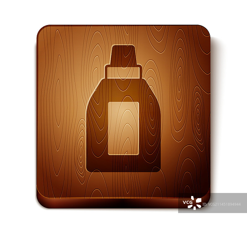 棕色塑料洗衣液漂白剂瓶图片素材