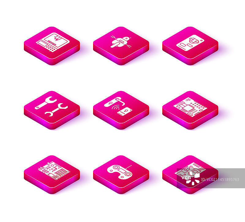 电子计算机主板组件素材图片素材