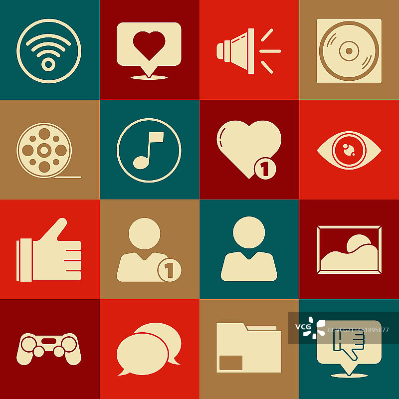 带有风景图片的对话气泡图片素材