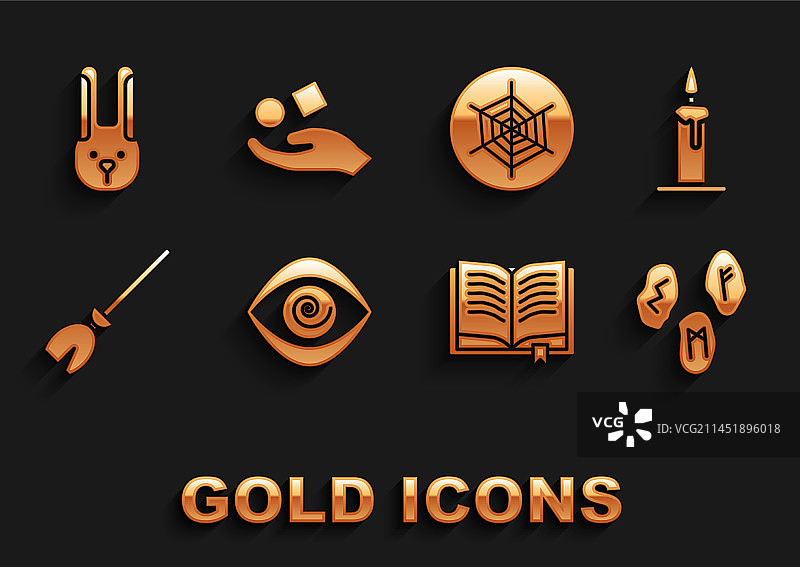 催眠燃烧的蜡烛魔法场景图片素材