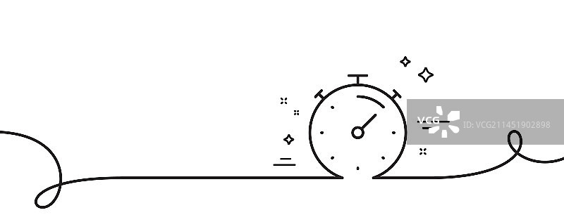 定时器线条图标秒表时间标志图片素材