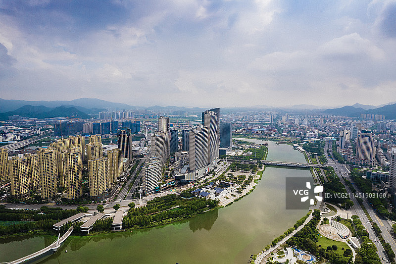 台州市黄岩区城市风光图片素材