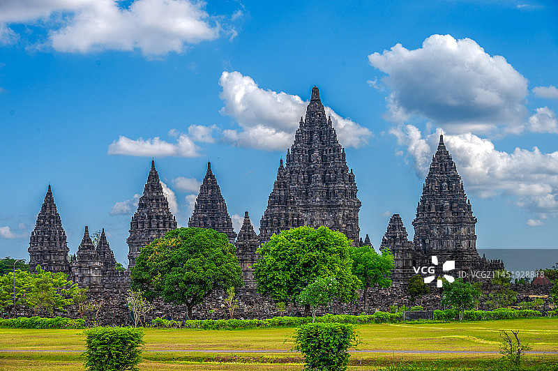 印尼日惹普兰巴南印度教神庙图片素材
