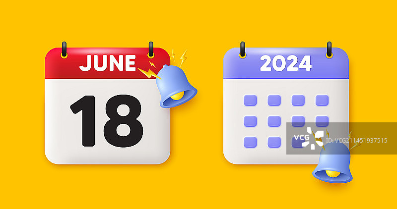 每月18日活动日程图标图片素材