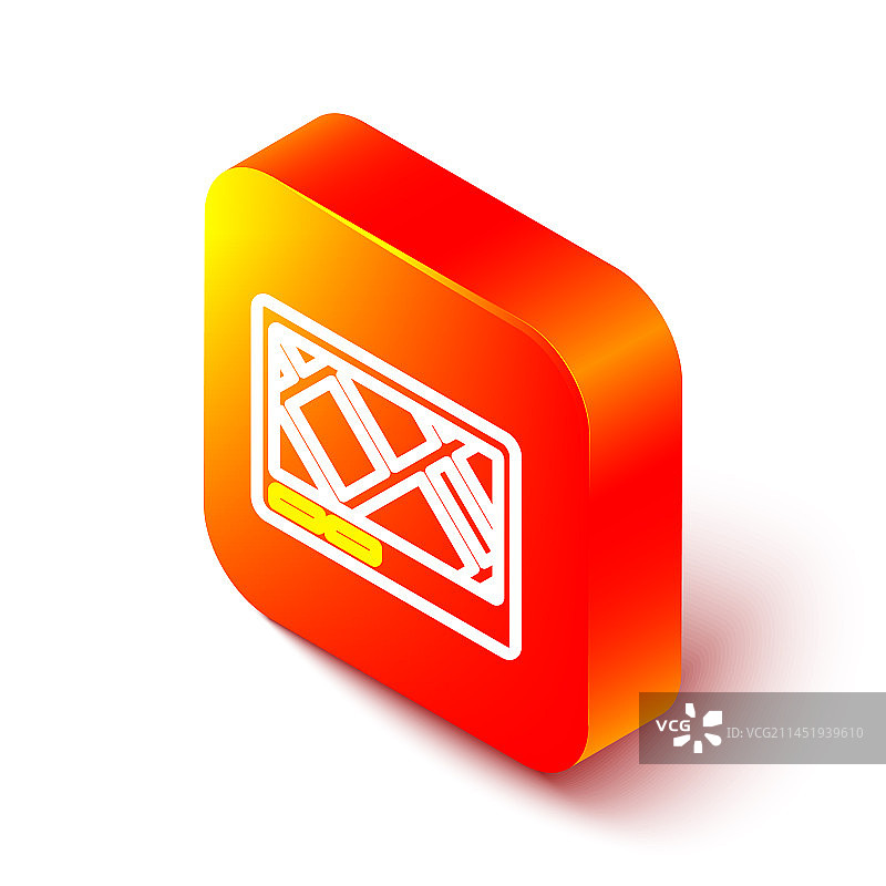 2.5D线条带地图的GPS设备图标图片素材