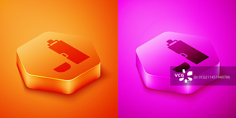 2.5D保温容器图标图片素材